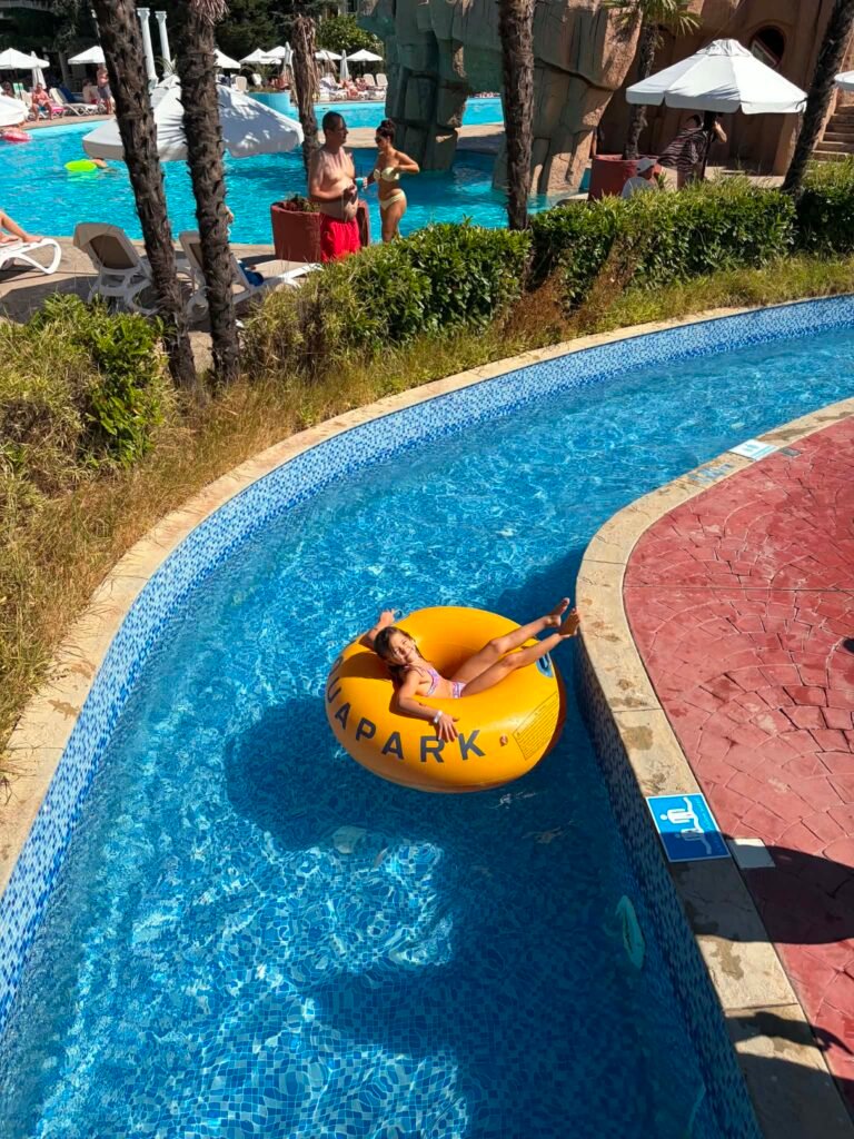Floating around DIT Evrika Waterpark