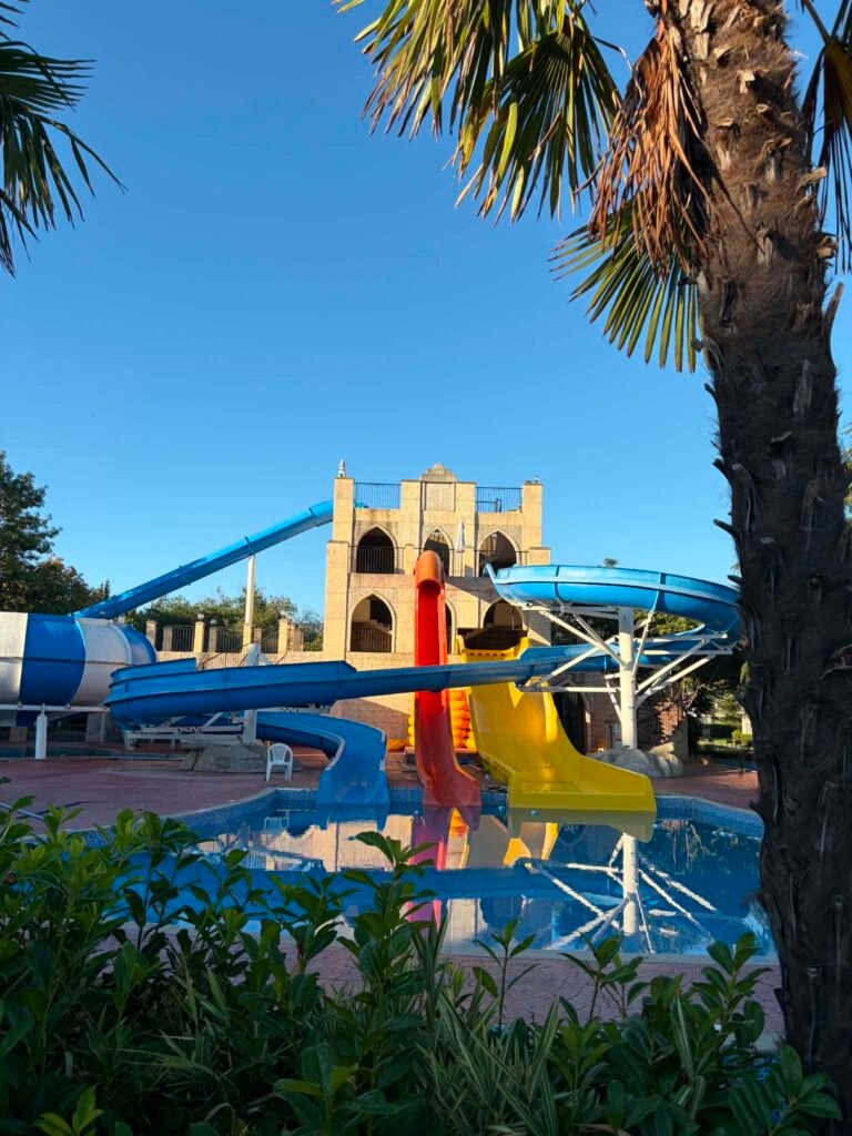 Water park at DIT Evrika Beach Club Hotel